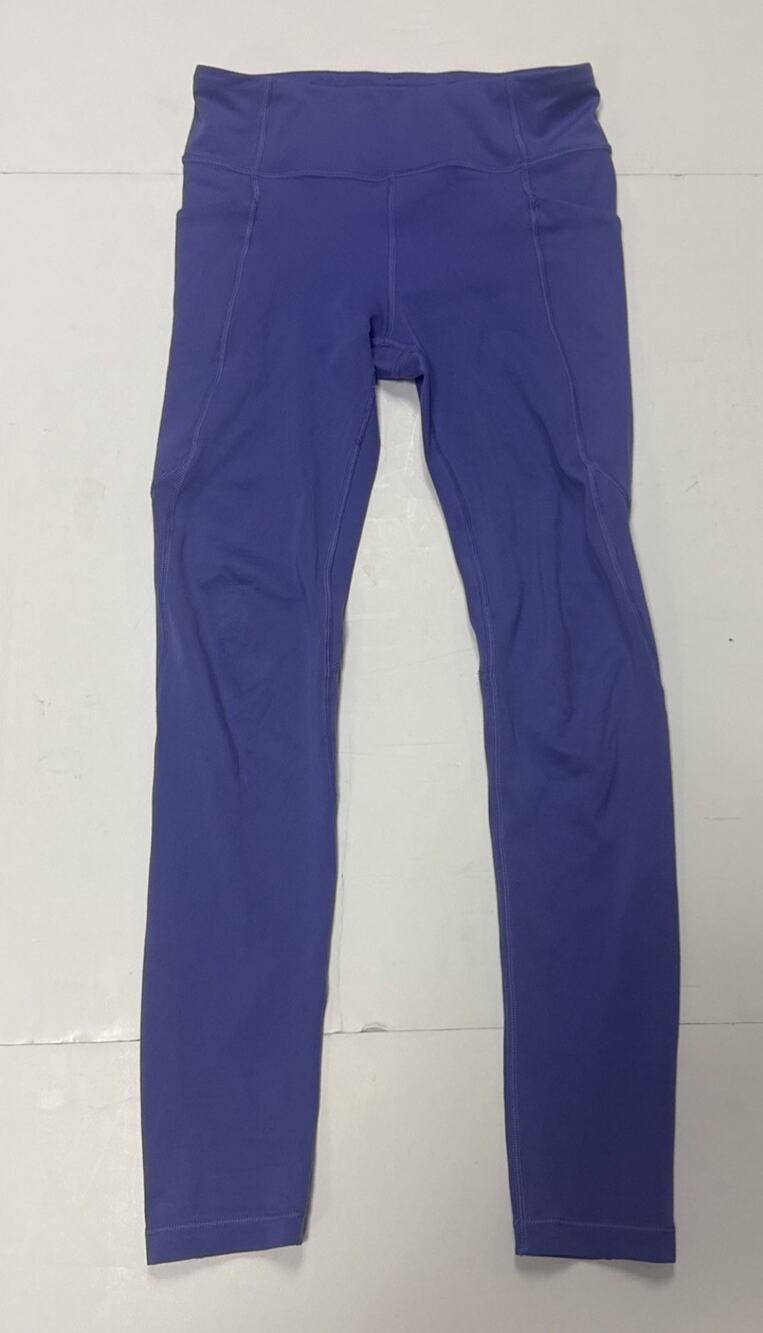 Athleta Girl High Rise Stash Your Treasures Tight Purple Legging L Size 12